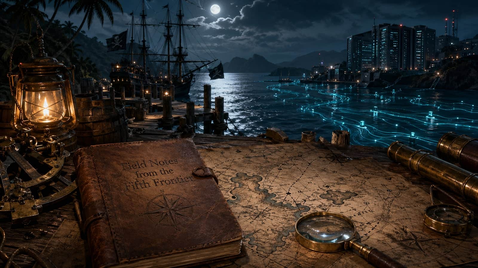 Privateering in the AI Caribbean: Riding the Waves of the Fifth Frontier