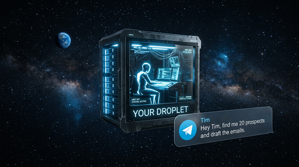 Stop Renting Intelligence. I Built My Own Robot — And Here's the Exact Blueprint.